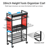 Mingtang Garage Power Tools Organizer Cart with Charging Station