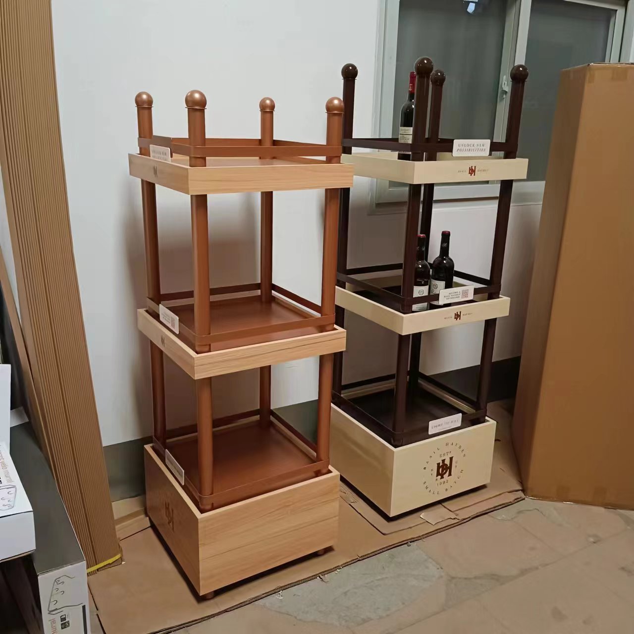 Wine display stand