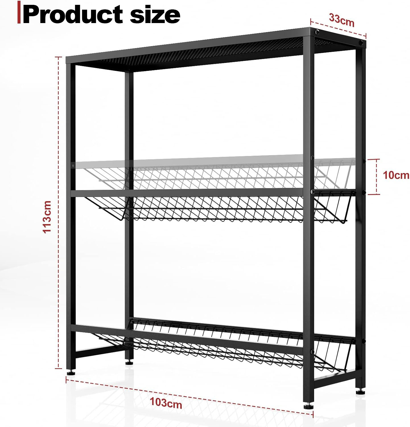 Mingtang Beer Box Rack Beverage Crate Shelf