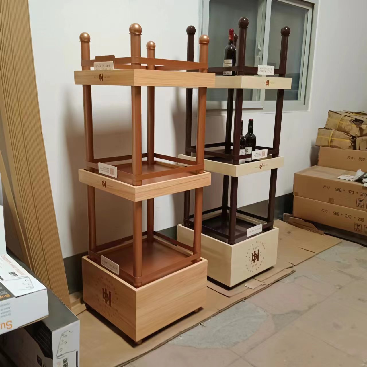 Wine display stand