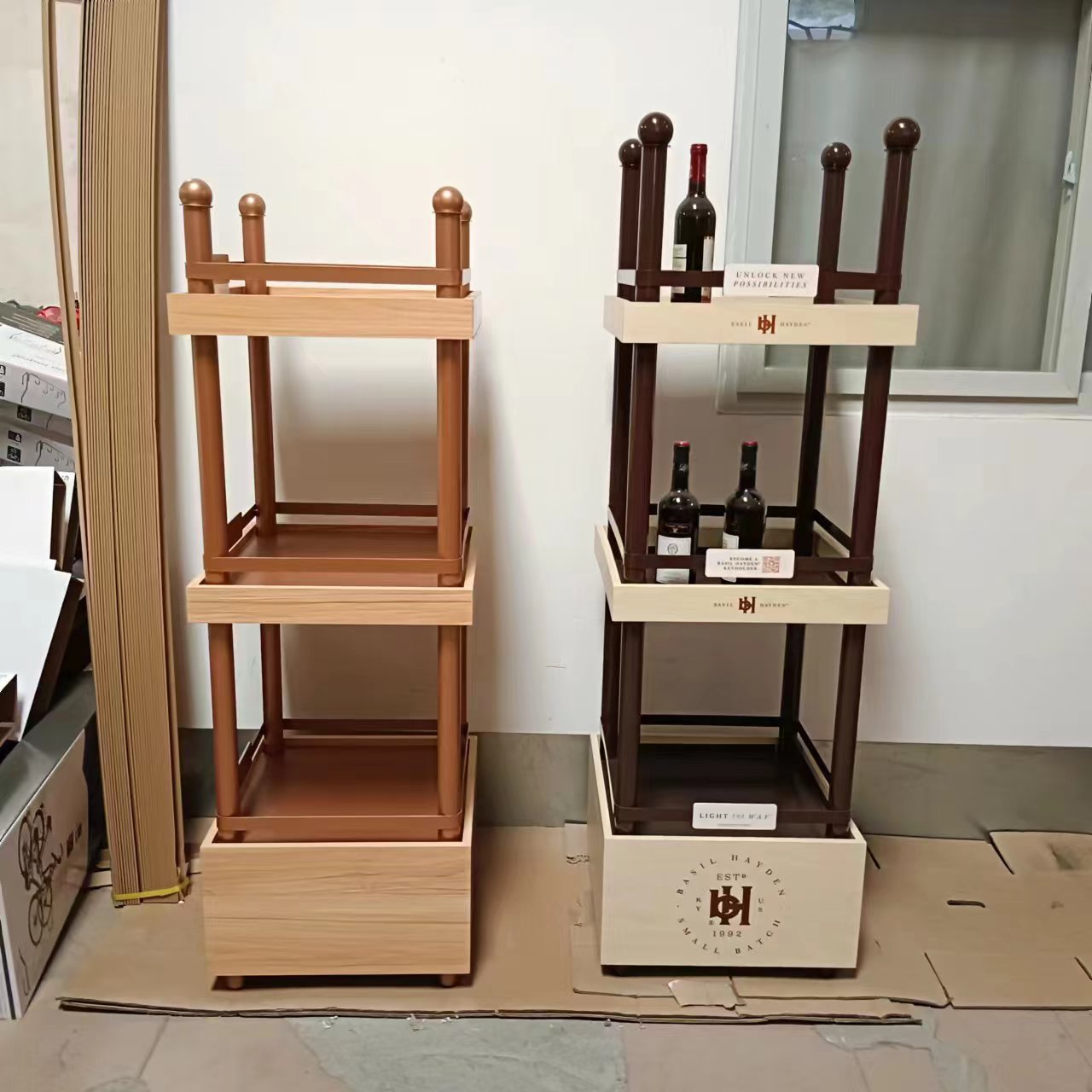 Wine display stand