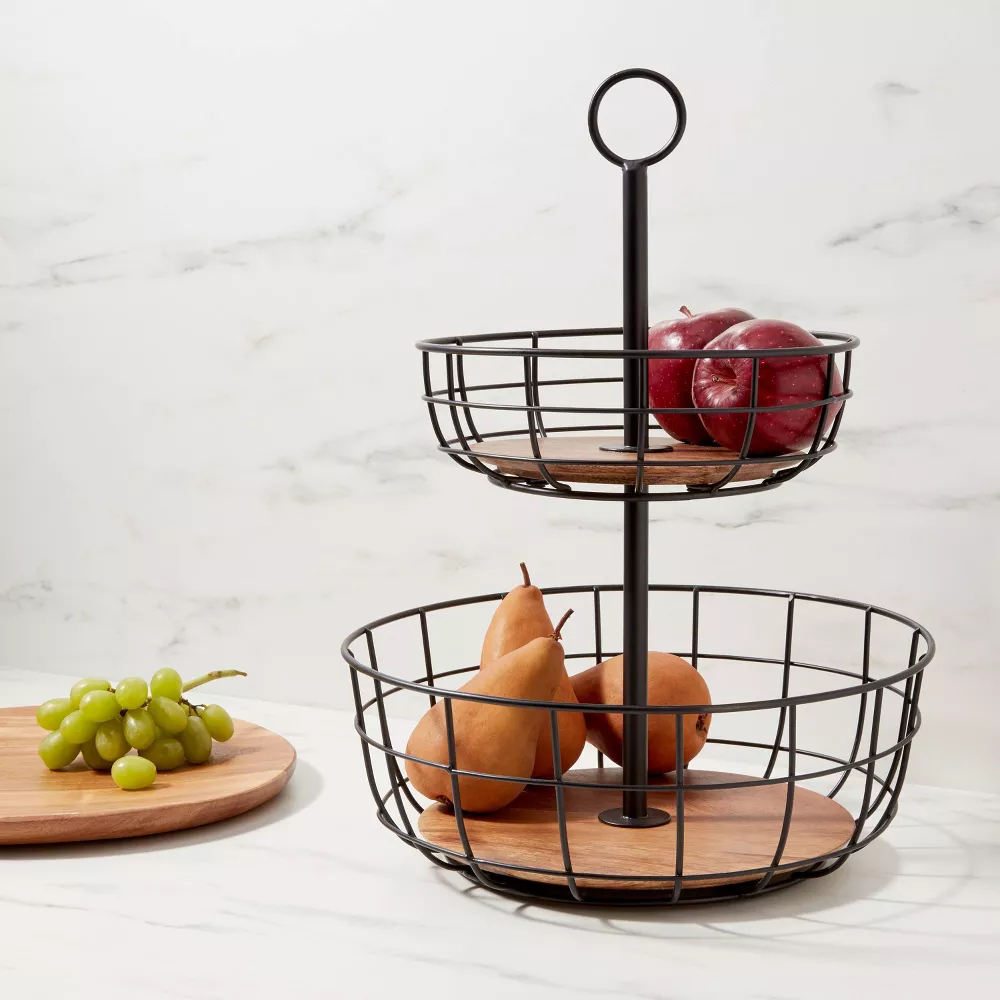 2-tier Fruit Basket