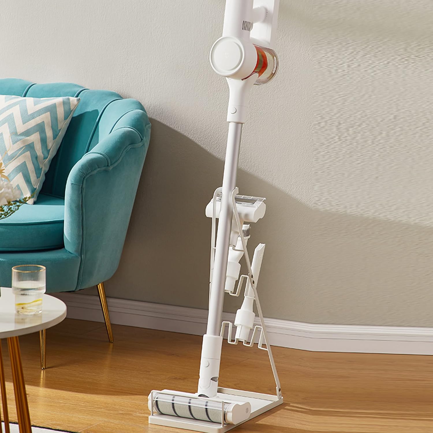 Mingtang floor vacuum cleaner stand, vacuum cleaner metal holder.